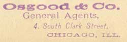 Osgood & Co., General Agents