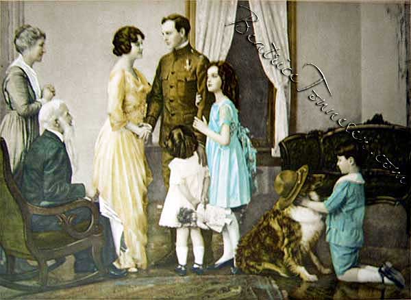 Beatrice Tonnesen Group Image, circa WWI
